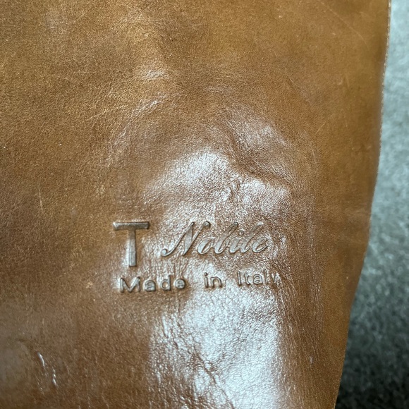 Authentic leather handbag from Italy - never used - Picture 3 of 4